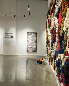 Ioannis Kadras, Art Installation Tapestry , 560 x 400 cm, 2021