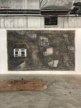 Load image into Gallery viewer, Ioannis Kadras, Mixed Media on Burlap, 240 x 360 cm, 2023
