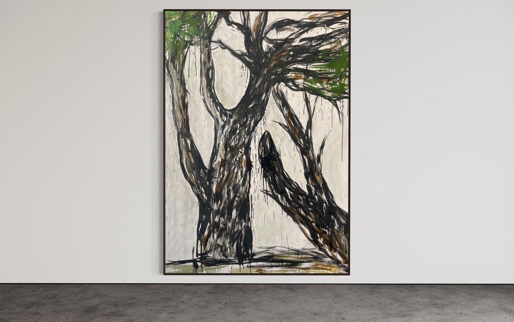 Ioannis Kadras, Oil on Canvas, 205 x 150 cm, 2025