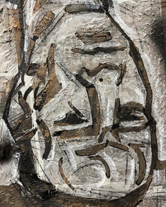 Ioannis Kadras, Mixed Media on Plywood, 240 x 360 cm, 2022