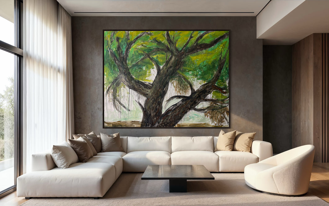 Ioannis Kadras, Oil on Canvas, 205 x 270 cm, 2025