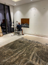 Load image into Gallery viewer, Ioannis Kadras, Mixed Media on Burlap, 400x500 cm, 2023
