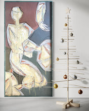 Load image into Gallery viewer, Ioannis Kadras, Mixed Media on Plywood, 240 x 120 cm, 2021
