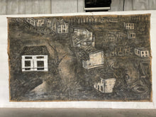 Load image into Gallery viewer, Ioannis Kadras, Mixed Media on Burlap, 240 x 360 cm, 2023
