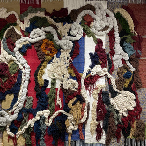 Ioannis Kadras, Art Installation Tapestry , 560 x 400 cm, 2021