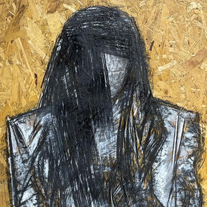 Ioannis Kadras , Mixed Media on Plywood, 240 x 120 cm , 2022