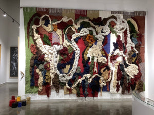 Ioannis Kadras, Art Installation Tapestry , 560 x 400 cm, 2021