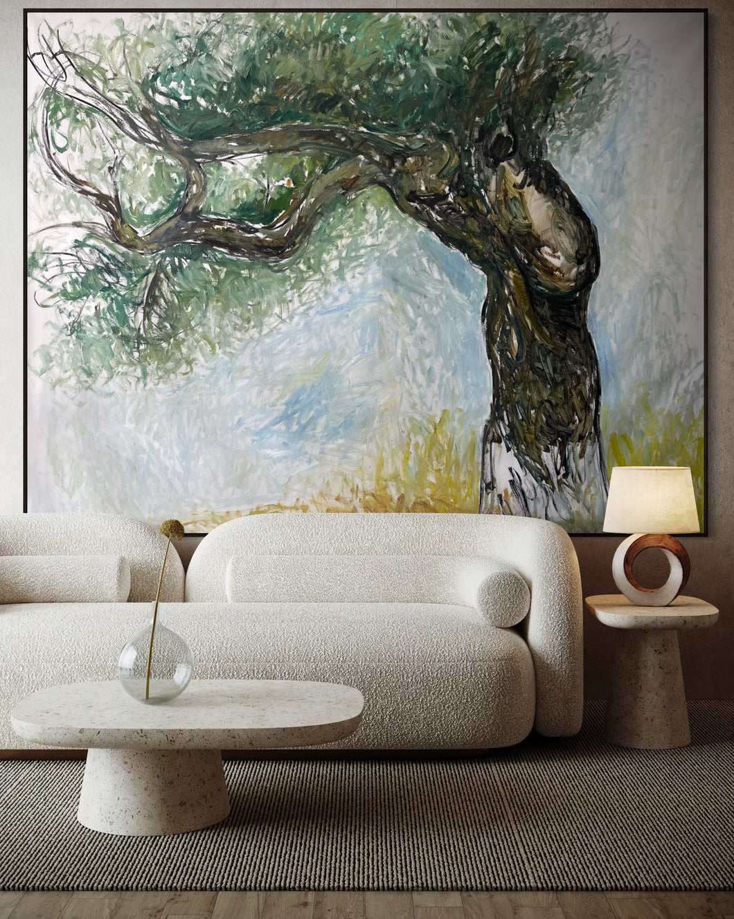 Ioannis Kadras, Oil on Canvas, 205 x 270 cm, 2025