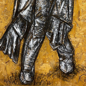 Ioannis Kadras , Mixed Media on Plywood, 240 x 120 cm , 2022