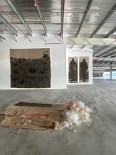 Load image into Gallery viewer, Ioannis Kadras, Mixed Media on Burlap, 400x500 cm, 2023
