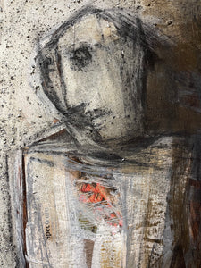 Ioannis Kadras, Mixed Media on Plywood, 2021