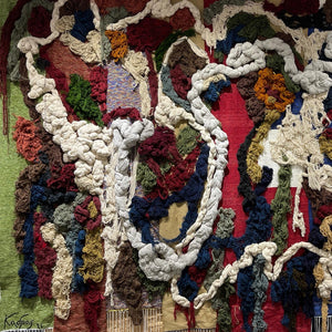 Ioannis Kadras, Art Installation Tapestry , 560 x 400 cm, 2021