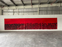 Load image into Gallery viewer, Ioannis Kadras, Mixed Media on Canvas, 220 x 1000 cm, 2024
