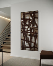 Load image into Gallery viewer, Ioannis Kadras, Mixed Media on Burlap, 200 x 90 cm, 2024
