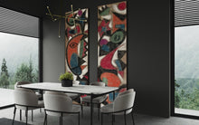 Load image into Gallery viewer, Ioannis Kadras, Mixed Media on Burlap, 300 x 186 cm, 2024
