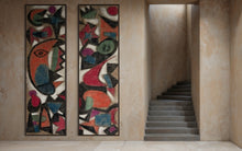Load image into Gallery viewer, Ioannis Kadras, Mixed Media on Burlap, 300 x 186 cm, 2024
