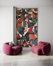 Load image into Gallery viewer, Ioannis Kadras, Mixed Media on Burlap, 300 x 186 cm, 2024
