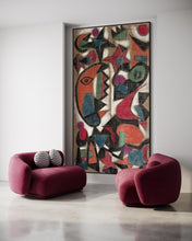Load image into Gallery viewer, Ioannis Kadras, Mixed Media on Burlap, 300 x 186 cm, 2024
